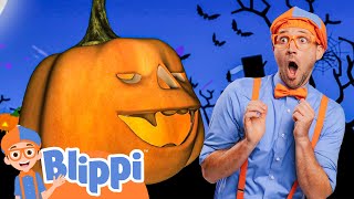 Halloween Songs for Kids with Blippi  Trick or Treat Nursery Rhyme [upl. by Kreda]