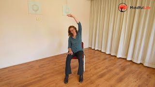 Mindfulness bewegende oefeningen  zittende yoga  Mindful Life [upl. by Justina]