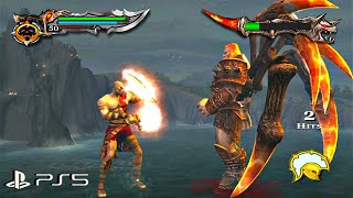 God of War 1 Kratos Vs Ares Final Boss Fight Gameplay 4K HDR 60 FPS [upl. by Arabele]