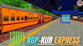 🔴KIYA ALCO AAGE JA PAYEGA HUM KISIKO OT KREGE YA PIR HUME KOI🤔18021KGPKUR ROAD EXPlivestreamtrain [upl. by Aseiram430]