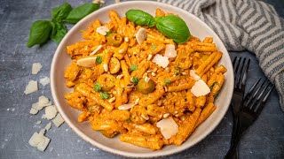 Creamy Red Pesto Pasta [upl. by Marylinda497]