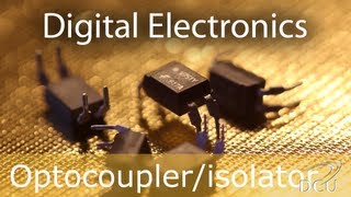 Digital Electronics Optocoupler  Optoisolator  Driving a highcurrent CREE XLamp XRC LED [upl. by Aititel603]