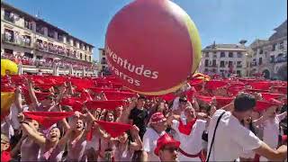 Cohete de las Fiestas de Tudela 2024 [upl. by Sachs354]