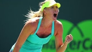 2013 Sony Open Tennis Day 9 QF WTA Highlights [upl. by Bj503]