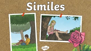 What Is A Simile  Similes For Kids KS2 [upl. by Iand141]