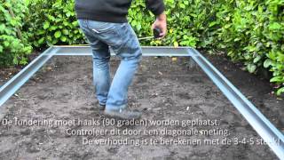 Royal Well instructievideo 2 Plaatsen van fundering [upl. by Lauder]