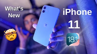 iPhone 11 on iOS 181  Green Line in Screen  New Features  Problems [upl. by Chappell794]