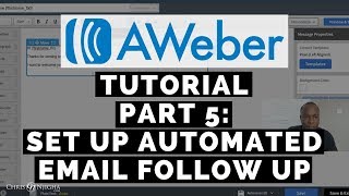 Get Email Marketing Automation How to Set Up an Aweber Email Follow Up Sequence [upl. by Ahsila543]