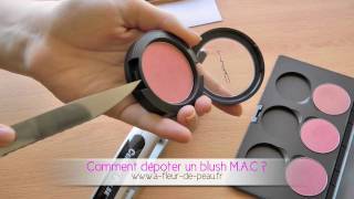 Comment dépoter un blush MAC [upl. by Bull238]