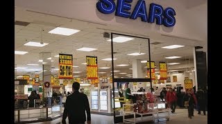 Exploring Bankrupt SEARS Store In Liquidation Sale [upl. by Enimassej422]