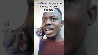 Loto Visa tu las  ou bien has not been selected [upl. by Mor]