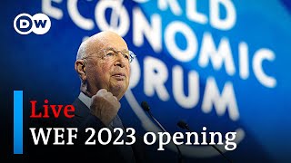 Live World Economic Forum 2023 opening and special address  WEF 2023 [upl. by Harrow317]