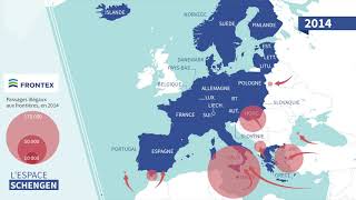 Comprendre lespace Schengen en 4 minutes [upl. by Calia]