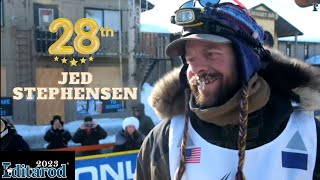 Iditarod 2023  Jed Stephensen 28º en Nome [upl. by Airetnahs]