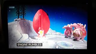 Clangers The Big Red Eggbot Launches Into Space And End Credits [upl. by Latsirc506]