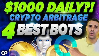 🔥1000 DAILY WITH CRYPTO ARBITRAGE TOP 4 BEST CRYPTO ARBITRAGE TRADING BOTS 2024  CRYPTOPRNR [upl. by Airpal274]