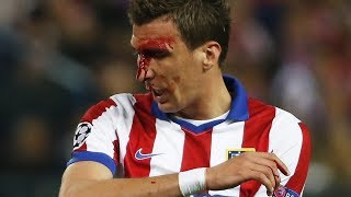 Best fights and angry Mario Mandzukic Moments [upl. by Manley517]