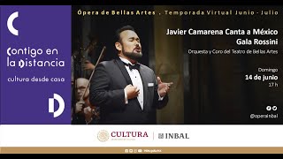 Javier Camarena canta a México Gala Rossini [upl. by Nuahsyd]