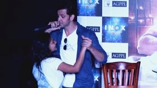 Hrithik Roshan DANCES With A Fan At Mohenjo Daro Promotion [upl. by Eliga]