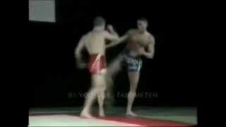 JeanClaude Van Damme  Muay Thai demonstration strength [upl. by Misab377]