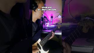 belajar intro AX7  unholy confessions guitar tutorial guitarcover [upl. by Asirap5]