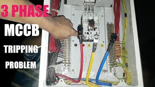 MCCB 3 phase Replacement Trippaing Problem solve details easy tutorial in Urdu Hindi [upl. by Nyrrat]