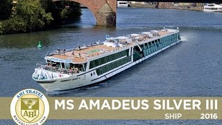 Amadeus Silver III  European River Cruise Ship  with AHI Travel [upl. by Nilats671]