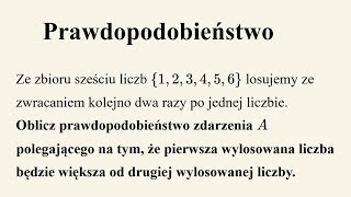 Zadanie z rachunku prawdopodobieństwa z informatora CKE 2025 [upl. by Ilram136]