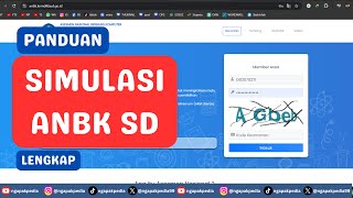 PANDUAN PERSIAPAN SIMULASI ANBK SD LENGKAP STEP1 [upl. by Aramac912]