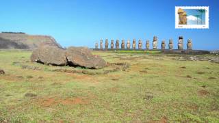 Ahu Tongariki  Isla de Pascua  Chile 365  turismo en Chile [upl. by Odnalor]