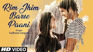 Rim Jhim Barse Paani Latest Video Song  Sadhana Sargam Feat Mrunal Jain Krishna Gokani [upl. by Ayanat38]