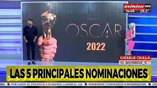 Directo ¡NOMINACIONES OSCARS 2022  Premiere Mundial Premios [upl. by Suiremed]