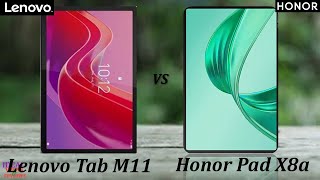 Lenovo Tab M11 4G vs Honor Pad X8a [upl. by Anitselec]