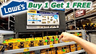 Lowes Black Friday BUY 1 Get 1 Free Tool Deals 2023 [upl. by Clementi307]