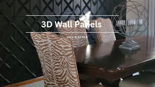 Amazon 3D Wall Panels howtoinstall3dwallpanels 3dwall art3dPVC3Dwallpanel pvcwallpanels [upl. by Benedict797]