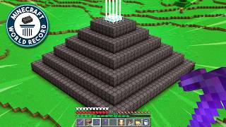 Wie Ich den GRÖßTEN NETHERITE BEACON in Minecraft gebaut habe XXL FILM [upl. by Anidnamra]