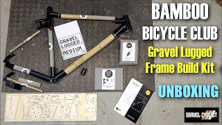 BAMBOO BICYCLE CLUB Gravel Lugged Frame Build Kit UNBOXING [upl. by Royall874]