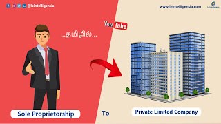 How to Convert Proprietorship to Private Limited Company Pvtltd soleproprietorship [upl. by Cordi775]