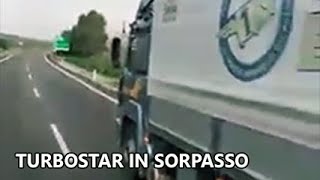 Iveco Turbostar 19048 sorpasso in salita [upl. by Couchman]