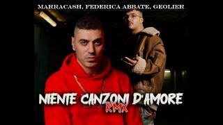 NIENTE CANZONI DAMORE RMX Geolier Marracash Kalionte TikTok [upl. by Lamonica]