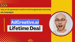 AdCreativeai Lifetime Deal I Use an AIpowered creative tool to generate stunning ad campaigns [upl. by Guglielma]