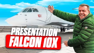 Falcon 10X  Le Futur de lAviation Privée  ✈ avion dassaultaviation [upl. by Eema739]