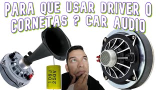 Para qué sirve una corneta o driverCar Audio [upl. by Mcbride]