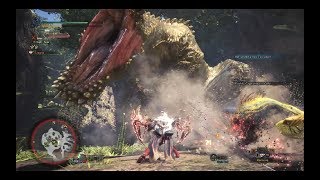 MHW Dual Blade vs Tempered Deviljho [upl. by Burack232]