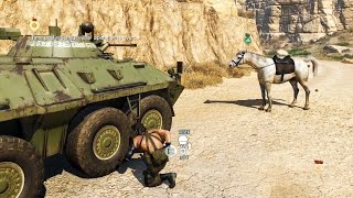 MGS5  Ep9 Backup Back Down  No Traces  Perfect Stealth [upl. by Etnauj]