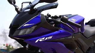 Yamaha R15 V30 First Ride Review India Most Detailed Exhaust Note BikesDinos [upl. by Nilorac]