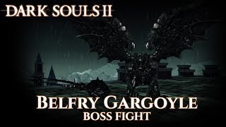 Dark Souls II Boss The Bell Gargoyles vs Fex amp Cas [upl. by Colleen]