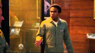 Community S03E22 Troy No take him to the police He murdered someone You guys are weird [upl. by Ileana]