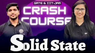 Solid State  GATE Chemistry Crash Course  IIT JAM Crash Course Chemistry  Chemical Science GATE [upl. by Annoj566]