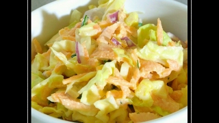 Salade Coleslaw I BINTAS SALAD 01 [upl. by Aowda]